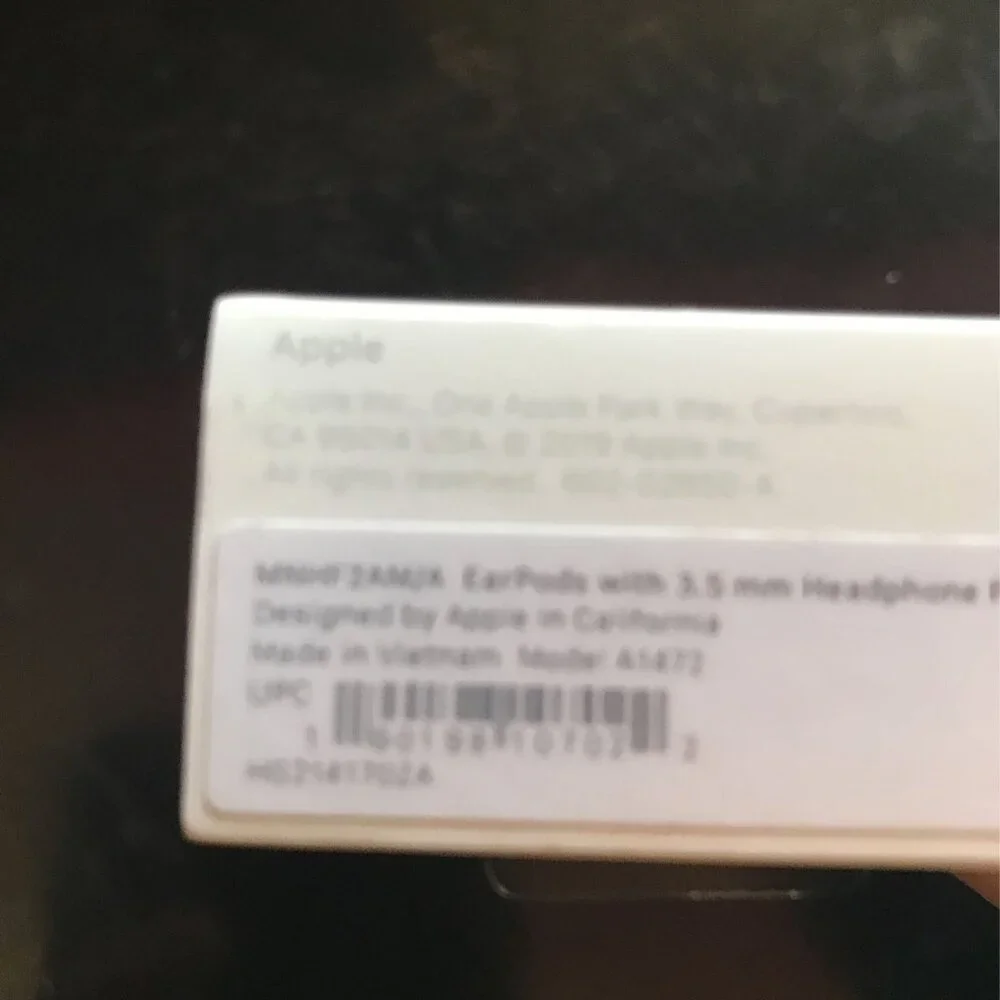 Original Apple EarPods Headphone Plug